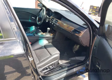 2005 BMW 530I z USA, uszkodzony, nr VIN WBANA73555B816004